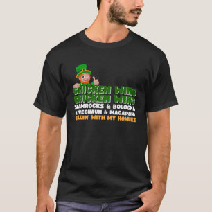 Chicken Wing Chicken Wing Lied Hot Dog Bologna St  T-Shirt