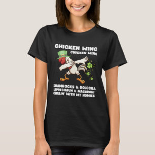 Chicken Wing Chicken Wing Lied Hot Dog Bologna St  T-Shirt