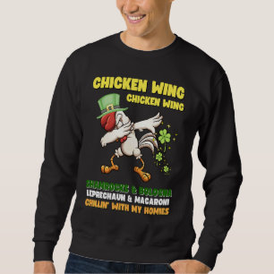 Chicken Wing Chicken Wing Song Hot Dog Bologna Sweatshirt