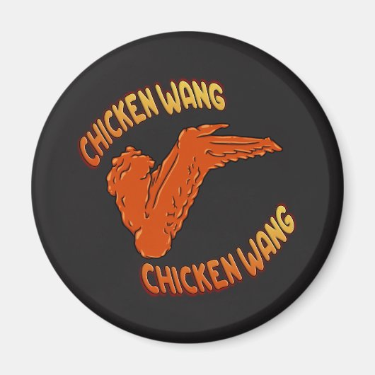 Chicken Wing Circle Magnet (Vorne)