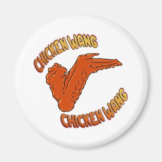 Chicken Wing Circle Magnet (Vorne)