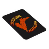 Chicken Wing Flexible Foto Magnet (Rechte Seite)