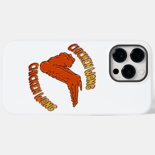Chicken Wing iPhone / iPad Gehäuse Case-Mate iPhone Hülle (Rückseite (Horizontal))