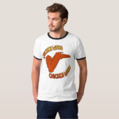 Chicken Wing Men's Basic Ringer T - Shirt (Vorne ganz)
