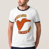 Chicken Wing Men's Basic Ringer T - Shirt (Vorderseite)