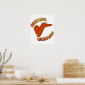 Chicken Wing Poster (Küche)