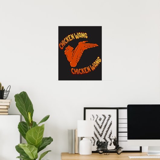 Chicken Wing Poster (Heimbüro)