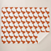 Chicken Wing Sherpa Blanket Sherpadecke (Vorderseite (Horizontal))