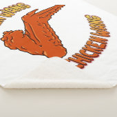 Chicken Wing Sherpa Blanket Sherpadecke (3/4)