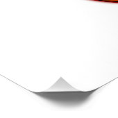 Chicken Wing Zazzle Glossle Poster (Ecke)