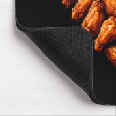 Chicken Wings sind mein Valentinsherz Lustiger Val Mousepad (Ecke)