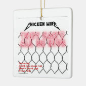 Chicken Wire Weihnachtsschmuck (Links)