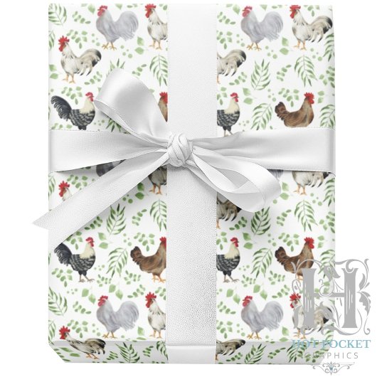 Chicken Wrapping Geschenkpapier