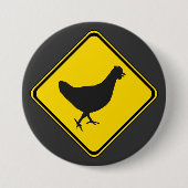 Chicken Xing! Button (Vorderseite)