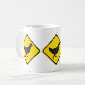 Chicken Xing! Kaffeetasse (Vorderseite Links)