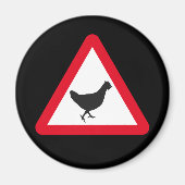 Chicken Xing Magnet (Vorne)