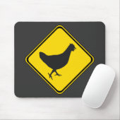 Chicken Xing! Mousepad (Mit Mouse)