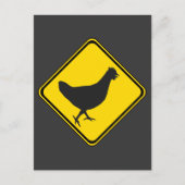 Chicken Xing! Postkarte (Vorderseite)
