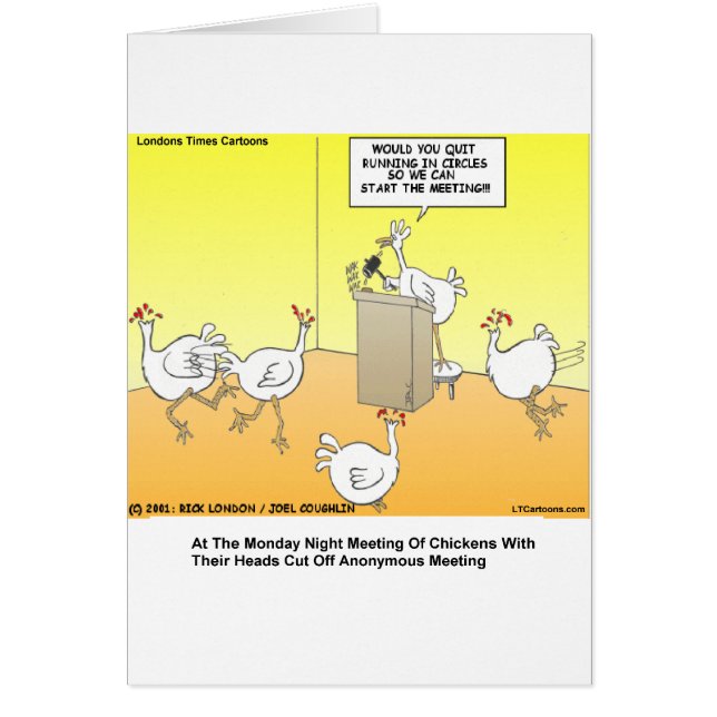 Chickenhead Anonyme Cartoon Geschenke und T-Shirts (Vorne)