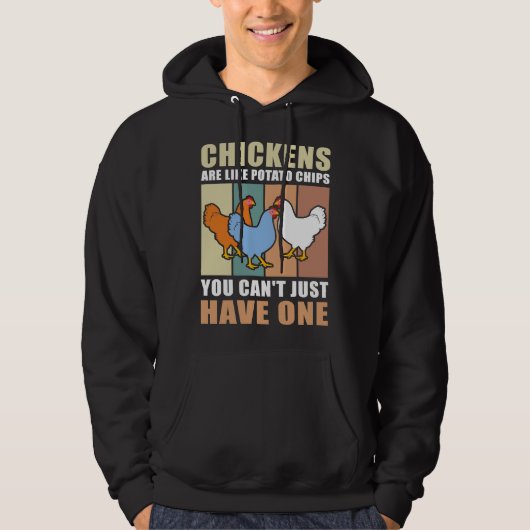 Chickens Are Lik Hoodie (Vorderseite)