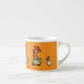 Chickens Espresso Mug – I Don’t Give a Cluck Espressotasse (Rechts)