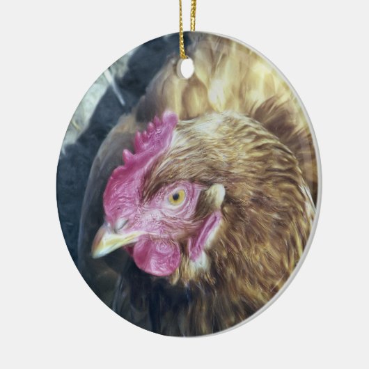 CHICKENS KERAMIKORNAMENT (Links)