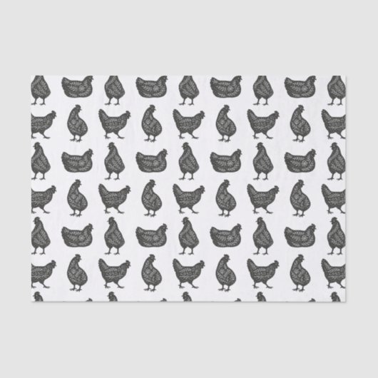 Chickens  seidenpapier (Vorderseite)