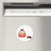 Chickie B a Ladybug Magnet (In Situ (Geschirrspüler))