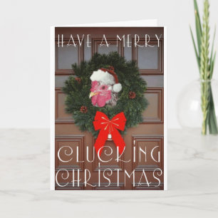 Chickie Boom-Boom Weihnachtskarte Feiertagskarte