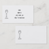 Chickie Visitenkarte (Vorne/Hinten)