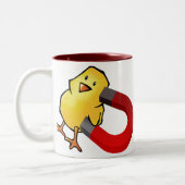 CHICKMAGNET ZWEIFARBIGE TASSE (Links)