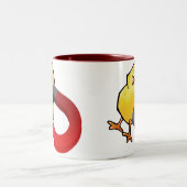 CHICKMAGNET ZWEIFARBIGE TASSE (Mittel)