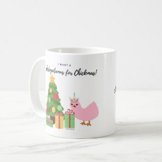 Chickopotamus für Chickmas Kaffeetasse