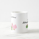 Chickopotamus für Chickmas Kaffeetasse (Mittel)