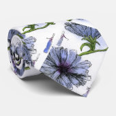 "Chickory" Blumengarten Neck Tie Krawatte (Gerollt)