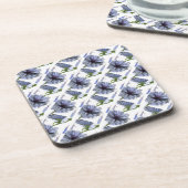 "Chickory Tiled Pattern" Blumenmuster-Untersetzer Untersetzer (Linke Seite)