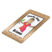 Chicks Ahoy Funny für Frauen Kreuzfahrt Kabine Tür Magnet (Linke Seite)