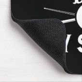 Chicks dicken mein Stick Funny Pool Player Billiar Mousepad (Ecke)