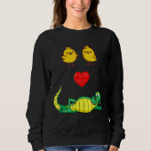 Chicks Dig Alligators Sweatshirt (Vorderseite)