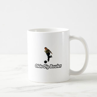 Chicks Dig Bowlers Kaffeetasse