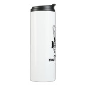 Chicks Dig Friction Shifters Fahrrad Thermosbecher (Nach links gedreht)