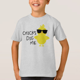 Chicks Dig Me Boys Oster T-Shirt