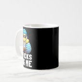 Chicks Dig Me Funny Happy Ostertag Krankenschweste Kaffeetasse (Vorderseite Links)