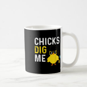 Chicks Dig Me Happy Ostereier Jagd Kinder Jungen S Kaffeetasse