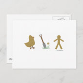 Chicks Dig Me Postkarte (Vorne/Hinten)