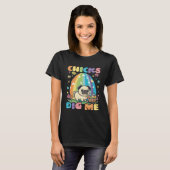 Chicks Dig Me Pug Christian Easter T-Shirt (Vorne ganz)