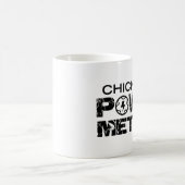 Chicks Dig Power Meters Kaffeetasse (Mittel)
