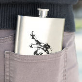 Chicks Dig Rim Brakes Flachmann (Beispiel)