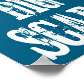 Chicks Dig S Shirt Congenital Heart Defect Chd War Poster (Ecke)