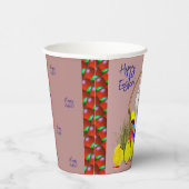 Chicks Happy Oaster Bunny Paper Cups Pappbecher (Rechts)